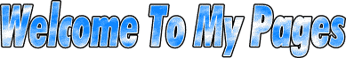  Welcome to my Site